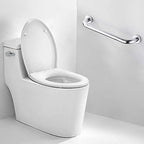Stainless Steel Grab Bar, Bathroom Grab Rail Safety Handrail Support Towel Bar Load-Bearing 500 Pounds Fixing Screws Included for Shower Room, Toilet, Bathtub, Corridor
