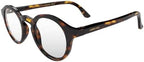 LONDON MOLE® Graduate reading glasses | Cool round panto shaped readers | Men’s Women’s Unisex | Spring hinges