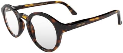 LONDON MOLE® Graduate reading glasses | Cool round panto shaped readers | Men’s Women’s Unisex | Spring hinges