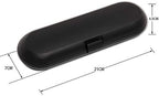 Nincha Plastic Electric Toothbrush Travel Case for Fairywill/TEETHEORY/Seago/Dnsly Series Sonic Electric Toothbrush, Black