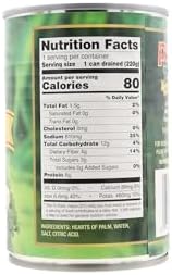 MW Polar Whole Hearts of Palm, 14 Oz, (Pack of 12)
