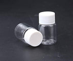 10PCS Empty Plastic Medicine Pill Bottle Container Solid Powder Medicine Chemical Bottles,20ML