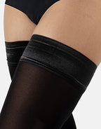 CALZITALY Opaque Thigh High Pantyhose, S, M/L, L/XL, XXL, XXXL, XXXXL