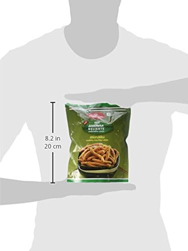 Haldirams, Murukku/ Crunchy Rice Flour Sticks, 200 Grams(gm)