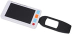 Dpofirs Reading Magnifier with 5 Inch Screen | 3-48x Zoom, Video Recording & Freeze Function for Newspapers