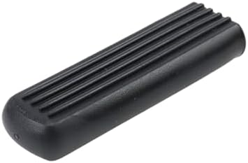 4Pcs Wheelchair Brake Handle Cover Flat Rollators Brake Cover Wheel Chair Brake Grip Replacement, Black