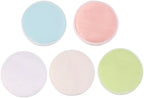 Reusable Nursing Pads, 8 Pack, Maternity Breastfeeding Pads, Blue/White. Can also be used as reusable, washable makeup remover pads.