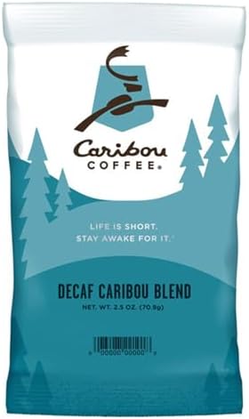 2.5 oz. Blend Decaf Coffee Packet - 18/Pieces WS-110CCARIBDEC-NPF
