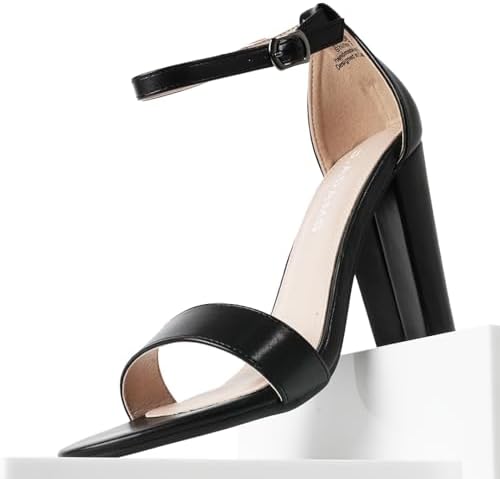 J. Adams Shirley Heels for Women - Ankle Strap High Heel Dressy Sandals