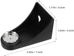 LIFKOME Metal Tray Metal Tray 2 Pcs Magnetic Soap Holder Self- Adhesive Magnetic Bar Soap Container for Shower Wall Washroom Bathroom Soap Dishes Body Wash Container Magnetic Wall Mount