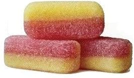 Original Bonds London Rhubarb & Custard Bag Sugar Coated Rhubarb & Vanilla Flavored Boiled Sweets Imported From The UK The Best Of British Candy