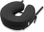 Saloniture Adjustable Massage Table Face Cradle and Pillow 3" Foam - Black
