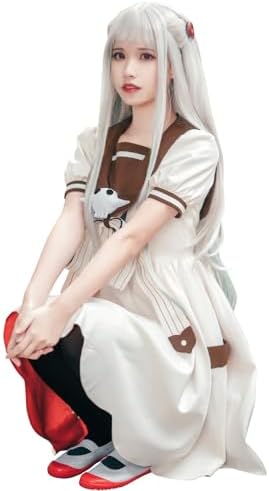 Nene Yashiro Cosplay Nene Yashiro Dress Costume Dress Bowtie with Accessories Halloween Christmas Outfits Props