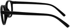 OPULIZE ZEN Reading Glasses and Reading SunGlasses for Women Men,Cool Round, Black,Light Brown,Dark Brown,Clear Crystal +2 (Pack of 4)