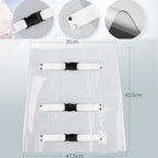 Airgoesin 2pcs Dental Chair Unit Foot Mat Cushion Pad Dustproof Toe Cover Plastic Protector Washable