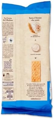 Mulino Bianco Sfoglia Di Grano Non Salted Crackers (500 Gr)