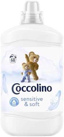 Coccolino Sensitive & Soft Fabric Softener 1700ml/57.5 fl oz 68 Washes