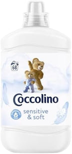 Coccolino Sensitive & Soft Fabric Softener 1700ml/57.5 fl oz 68 Washes