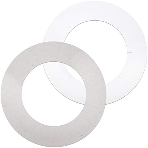 Beauticom (50 Pieces) Wax Warmer Universal Protective Collars Ring for 14oz Wax Can