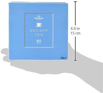 Morrisons Decaffeinated Tea Bags 80's 250g