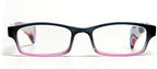 Calabria Hannah Designer Polka Dot Reading Glasses Women Trendy Single Power Readers Rectangular Eyeglasses w/Soft Case