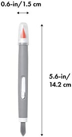 OXO Good Grips Electronics Cleaning Brush,Orange,One Size & Good Grips Sweep & Swipe Laptop Cleaner, White, One Size