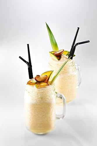 1883 Mango Syrup with Pump – Premium Flavoring Syrup for Cocktails, Mocktails, Lemonade, Iced Tea & Tropical Drinks – 1L (33.8 fl oz) Bottle