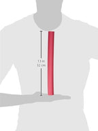 Sammons Preston Foam Tubing for Utensil Handles, Pack of 6 Tubes to Add Grip Assistance & Softness to Any Silverware, Adaptive Eating Tool with Handle, 1 1/8" Diameter with 3/8" Bore, 12" Long, Red