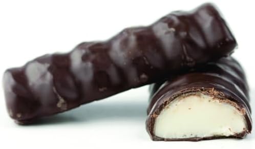 Marshmallow Puffs Dark Chocolate Coated | Fluffy Marshmallow Center with Dark Chocolate Coating. Weight: 12 oz