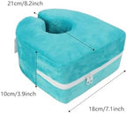 Adult Bed Sore Pads Wedge Foot Support Pillow Pressure Ulcer Ankle Protector Ring Foot Rest Pillows Bedridden Patient Elderly Heel Cushion Sleeping Elevated Foam Pad Leg Post Surgery Recovery Pillow