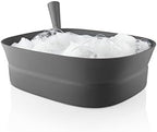 EVA SOLO | Foldable Dishwashing Tub | Portable Kitchen Sink | Collapsible Rubber Dish Basin | Practical & Easy to Fold After Use | Dishwasher Safe