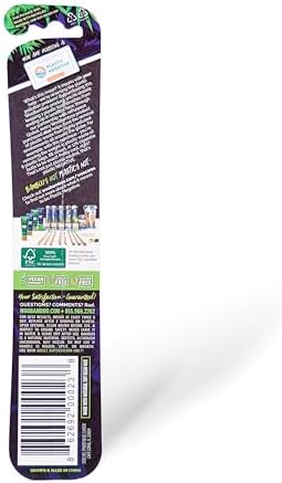 Woobamboo Standard Handle Medium Bristle Toothbrush, 0.6 Ounce