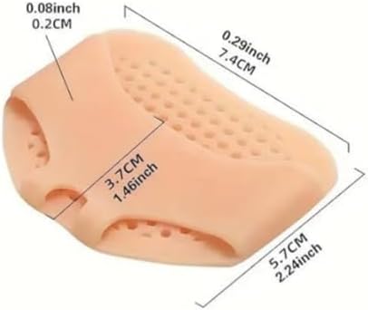 5 Pair Honeycomb Insole Pad, Silicone Foot Pad, Forefoot Silicone Pad, Insole, Honeycomb Mesh Foot Pad