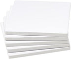 DecoPac Square Cake Drum, Foil Covered Cake Drum, Sturdy Half Inch Thick, Pack of 5, White - 8 Inch