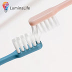 Japanese Toothbrush (4 Per Box) for Adult Couples, Small Head Ultra-fine Soft bristles, Family (Modiran, 4 Per Box)