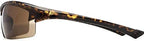 The Foster Bifocal Sun Reader Sport and Wrap Around Reading Sunglasses, Unisex Half Frame Readers