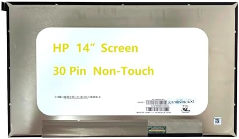 Replacement 14 inch Screen for NV140FHM-N4T NV140FHM-N4N,Non-Touch Screen, FHD 1920 x 1080, 30 Pins IPS LCD Display