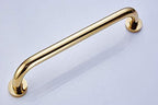 ELLO&ALLO Bathroom Shower Grab Bar with Concealed Screws, Home Care Bath Hardware, Gold Finish (16 Inch)