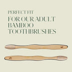 Plus Ultra Bamboo Travel Case for Adult Toothbrushes