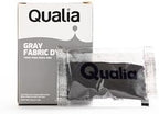 Qualia All Purpose Powder Fabric Dye, Easy to Use Dye for Natural Fabrics: Cotton, Wool, Silk, Wood, & Linen, Ultra Concentrated Colors, Gray, 3 Pack