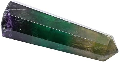 Amazing Gemstone Fluorite Crystal Towers - Natural Healing Crystal Point Obelisk for Reiki Healing and Crystal Grid (2" to 3" INCH)