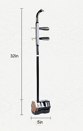 Chinese Erhu Instrument For Beginner Entry Level,Erhu Chinese 2-string Violin Fiddle Musical Instrument 32 inches (Color wood)