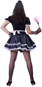Women's Maid Outfit Cosplay Apron Maid Dress Halloween Costume