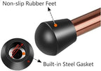 3 Pack Rubber Ends of Walking Stick with Seat, Non-Slip Rubber Replacement Tips, Suitable for Metal Pipes with Diameter Ranging from 18.5 mm to 19.5 mm, Ferrules of Walking Cane with Seat.