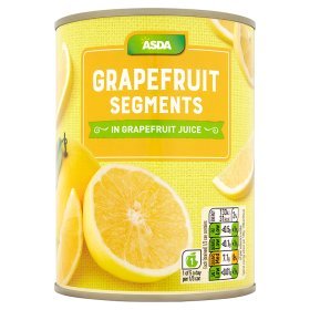 ASDA Grapefruit Segments in Grapefruit Juice 540g
