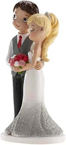 Dekora - Wedding Decoration | Bride and Groom Figures for Wedding Cake - Serenity