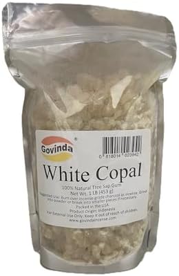 Govinda - White Copal Tree Sap Gum Incense 1 lb