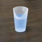 HealthSmart 8 oz. Nosey Cups for Adults - 3 Pack, Adult Sippy Cup, Autism Friendly, Dysphagia, Special Needs, Parkinsons and Occupational Therapy Tools, Elderly Assistance Products