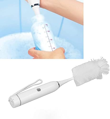 Electric Brush Set with USB Cable Portable Scrubber Brush for Bottles and Cups