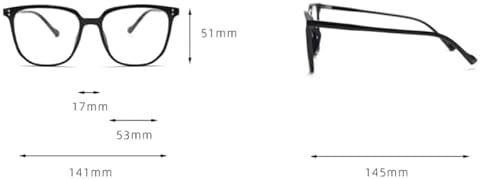 Magnetic Clip On Sunglasses Driving Polarised Sun Glasses Set Square Cat Eye Multifunctional Eyeglasses Frame